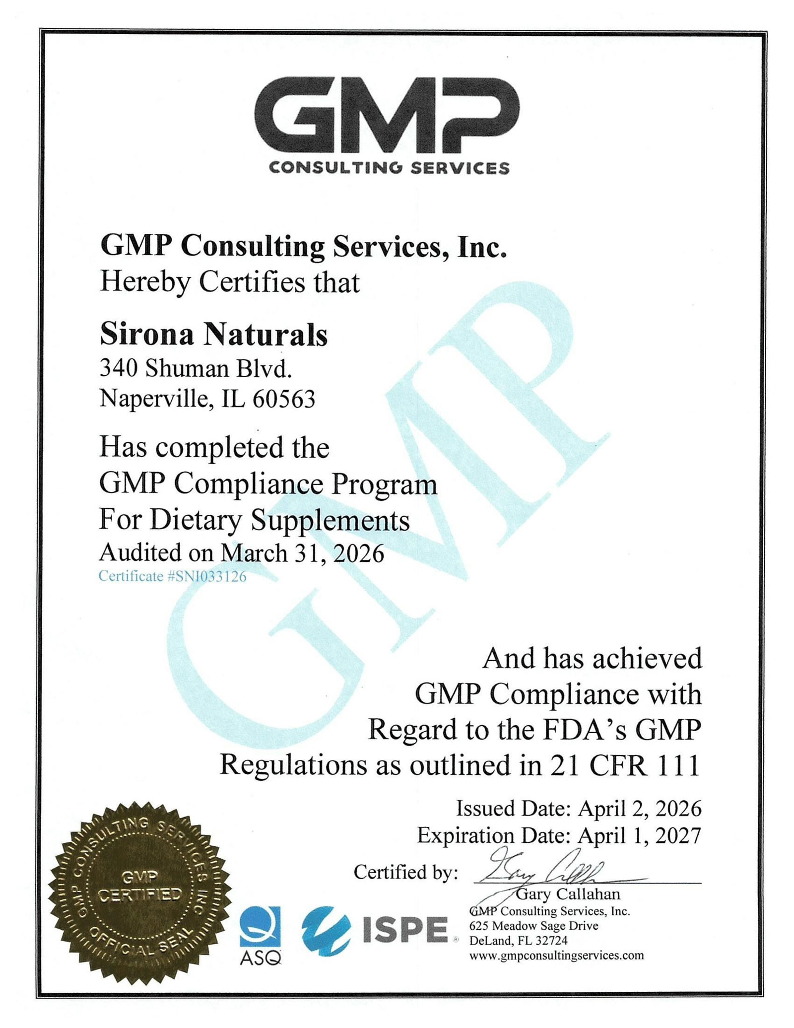cGMP Certified Softgel Manufacturer